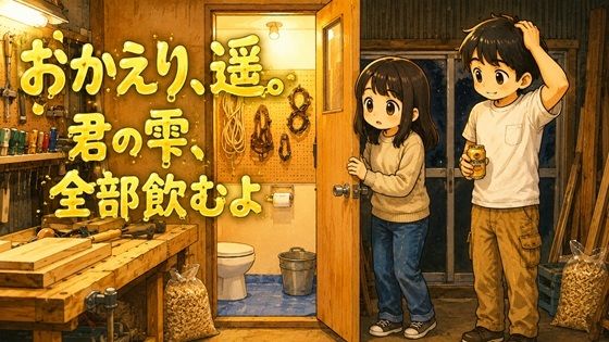 おかえり、遥。君の雫、全部飲むよ(ワタシを濡らして) [d_772433]