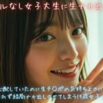 【ピルなし女子大生に生ナカ出し！】妊娠心配していたのに生チ○ポの気持ちよさに耐えられず結局ナカ出しさせてしまう19歳女子大生(美女音声研究所) [d_772825]