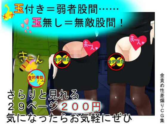 『お触り男と金責め婦警さん』夜道でお触りやっちゃった男が婦警さんに見つかり、女と舐めて振り切ろうとするもキ〇タマ蹴りで捕らえられる、金責め性差煽りのお話(うさロボ屋) [d_773049]