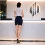 飼育された美人受付嬢の巨尻(サークル河田慈音) [d_774011]