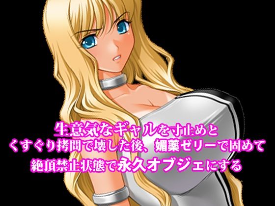 『生意気なギャルを寸止めとくすぐり拷問で壊した後、媚薬ゼリーで固めて絶頂禁止状態で永久オブジェにする』(淫乱テディベア) [d_774089]