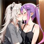 【R-18】常闇トワ×獅白ぼたん 64枚(ErosLily) [d_698934]