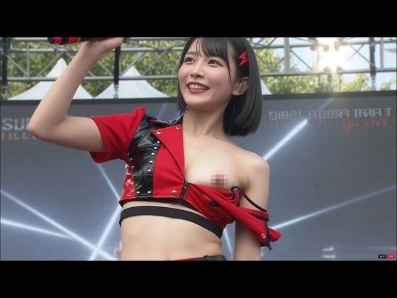 【78人】一眼レフ高速連写が捉えた 野外ライブでのアイドル本気ポロリ78連発【完全版】(ぽろり王子) [d_758630]