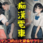 痴●電車  雑魚マンコのJ〇と絶倫サラリーマン(Miyawaki) [d_766622]