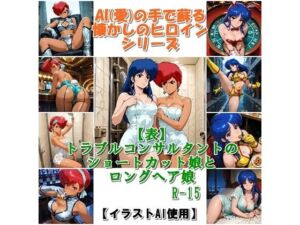 『【表】トラブルコンサルタントのショートカット娘とロングヘア娘』(非実在創作美少女) [d_766980]