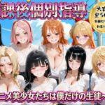 放課後個別指導 〜アニメ美少女たちは僕だけの先生〜(ごろっと尻アル) [d_771858]