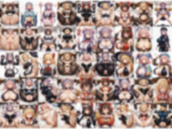 アニゲマンガのあの子とエッチ！東方コスプレ編(アニゲAI) [d_772021]