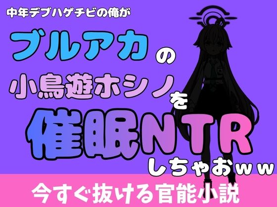 中年デブハゲチビの俺が『ブルーアーカイブ』の小鳥遊ホシノを睡眠NTRしちゃおww(アポロン) [d_772346]