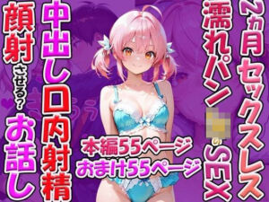 2ヵ月セックスレス濡れパンのセックス 中出し口内射精顔射させる？お話し(JKカーニバル) [d_773269]