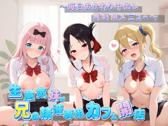 生意気妹が兄の精液専用カフェ開店 〜毎日おかわり中出しメニュー無制限（はーと） か〇や様は告らせたい(Lustful Eclipse) [d_774256]