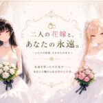 二人の花嫁と、あなたの永遠。(性癖研究室。) [d_774390]