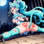 キュ〇リ〇アン（猫〇敷〇ゆ）・ニ〇ミー（猫〇敷〇キ） 緊縛・拘束CG集(Demonscode) [d_774627]