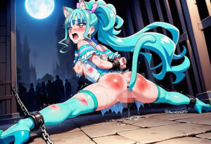 キュ〇リ〇アン（猫〇敷〇ゆ）・ニ〇ミー（猫〇敷〇キ） 緊縛・拘束CG集(Demonscode) [d_774627]