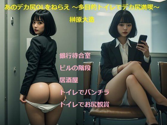 あのデカ尻OLをねらえ 〜多目的トイレでデカ尻満喫〜(榊原大造) [d_775689]