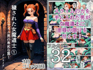 穢された女魔道士 1 〜スライム男の卑劣な罠〜(メトライク) [d_775963]
