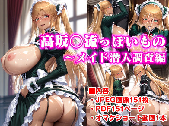 高坂○流っぽいもの〜メイド潜入調査編(かなやまアロエ) [d_777385]