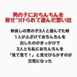 男の子におちんちんを見せつけられて遊んだ思い出(羞恥の星空 CFNM/CMNF) [d_778071]