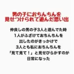 男の子におちんちんを見せつけられて遊んだ思い出(羞恥の星空 CFNM/CMNF) [d_778071]