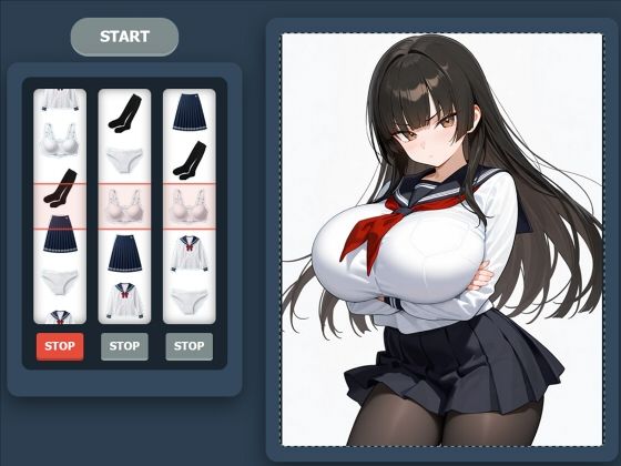 脱衣スロット(96000) [d_778435]