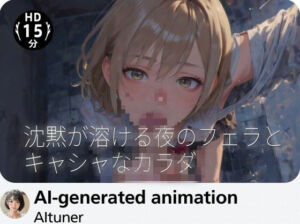 【15分HD】沈黙が溶ける夜のフェラとキャシャなカラダ(AItuner) [d_778604]