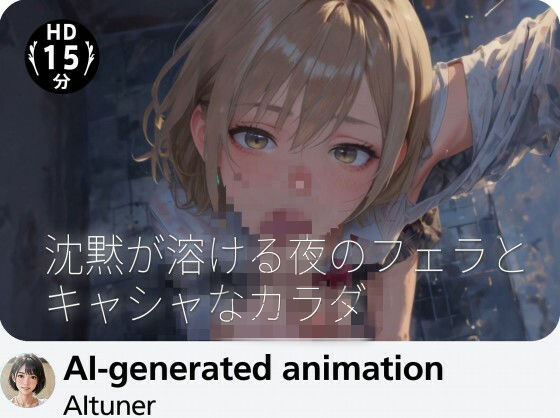 【15分HD】沈黙が溶ける夜のフェラとキャシャなカラダ(AItuner) [d_778604]