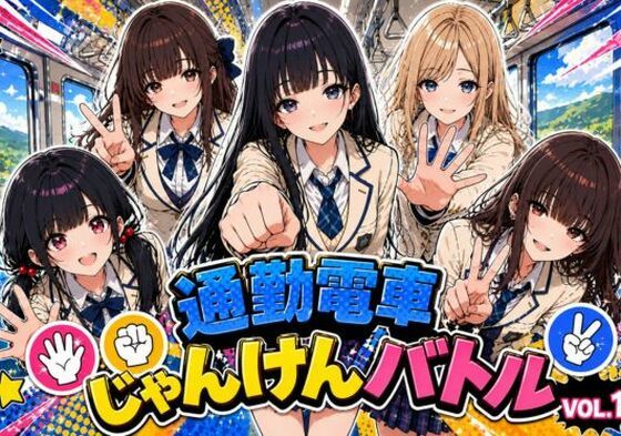 通勤電車じゃんけんバトルVOL.1(みるくアーカイブ) [d_779009]