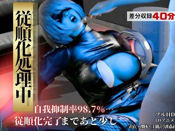 従順化処理中  ―自己抑制率98.7％ 従順化完了まであと少し―【2Bアンドロイド】(Anitoon) [d_779340]