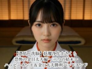 【憑依・洗脳】妖魔浄化士さくら 恐怖の金目太夫編 〜二つの結末〜 ハッピーエンド＆金目太夫勝利バッドエンド(悪堕ち研究員) [d_779716]