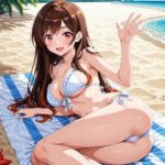 水〇千鶴と、海でイチャイチャデート(S＆Sの楽園) [d_779915]