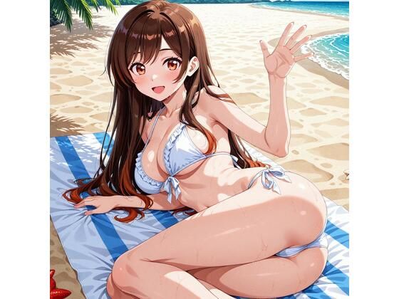 水〇千鶴と、海でイチャイチャデート(S＆Sの楽園) [d_779915]