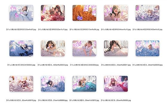 【お試し版】Dresscco ドレス美少女CGセレクション vol.1(Dresscco) [d_780254]