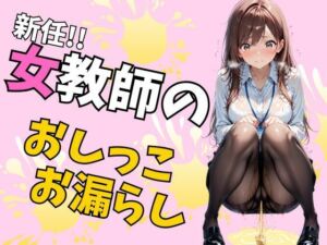 新任女教師のおしっこお漏らし（75枚）(EroSnap) [d_780344]