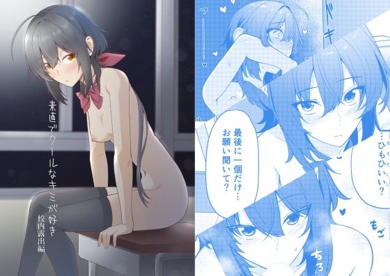 素直でクールなキミが好き  校内露出編(カブト印) [d_780433]