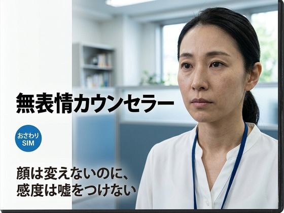 【実写級おさわり】無表情カウンセラーは何をされても顔を変えない 〜でも感度メーターは嘘をつけない〜(あまあま淫楽郷) [d_782425]