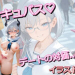 眼鏡っ娘サキュバスが学生時代モテなかった非モテ君のために学生服デートと対価にこってり搾精するイラスト集(うにのてりやき) [d_782471]