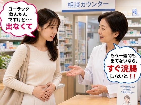 薬局で便秘相談したら浣腸をオススメされてします女子 3(BCS) [d_783104]