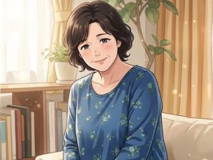 【官能小説】隣の優しい奥さん 第一話  花の香りの午後(青いらいおん) [d_783667]