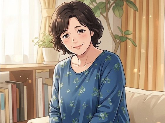 【官能小説】隣の優しい奥さん 第一話  花の香りの午後(青いらいおん) [d_783667]