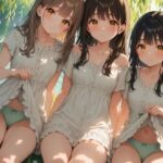 木漏れ日の秘密 〜夏ワンピ美少女のチラ〜 CG119枚＋ショート動画122本(XrayWorks) [d_783982]