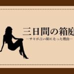 三日間の箱庭 ―サキが占い師になった理由―1(NAWO) [d_785992]