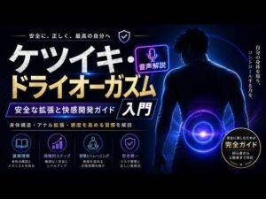 音声解説  射精を超える快楽「メスイキ」  達成にはアナル拡張が必須でありすべてのメスイキの始まりである(乳首やアナルでメスイキ目指そ?女の子みたいに気持ちよくなろ?) [d_786329]