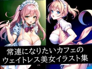 常連になりたいカフェのウェイトレス美女イラスト集(あらたると) [d_517490]