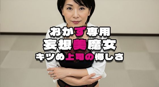 【おかず専用】妄想美魔女〜キツめ上司の悔しさ1〜(AI美魔女) [d_598992]