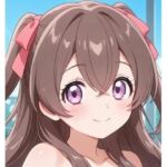 水着ゆいちゃん(畜産画像商会) [d_734793]