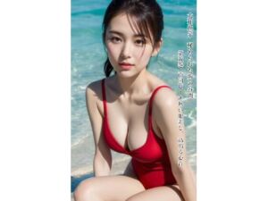 大和撫子 秘められた胸の谷間 第五巻 南国ビーチ熱い眼差し、高鳴る心音(大和撫子アートAI画像集) [d_782415]