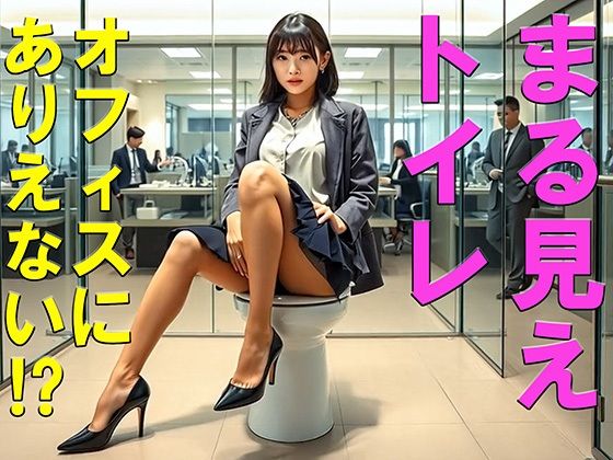 妄想24 オフィスのガラス張りまる見えトイレでOLおしっこ AI生成動画(Artificial Intelligence iso) [d_783188]