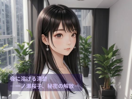 夜に溶ける清楚 ―一ノ瀬桜子、秘密の解放―(密着シネマ) [d_783397]