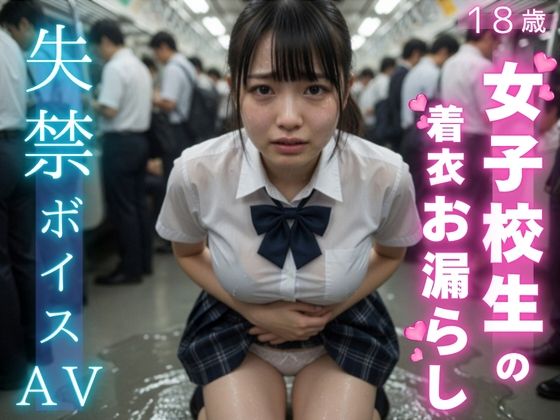 【 AI 動画 】 女子校生の失禁、着衣お漏らしボイスAV。(秘密の彼女) [d_783809]