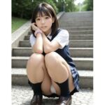 制服パンチラ(hiro-pin) [d_785488]