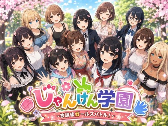 じゃんけん学園 〜放課後ガールズバトル！〜(AI GRAVURE) [d_787221]